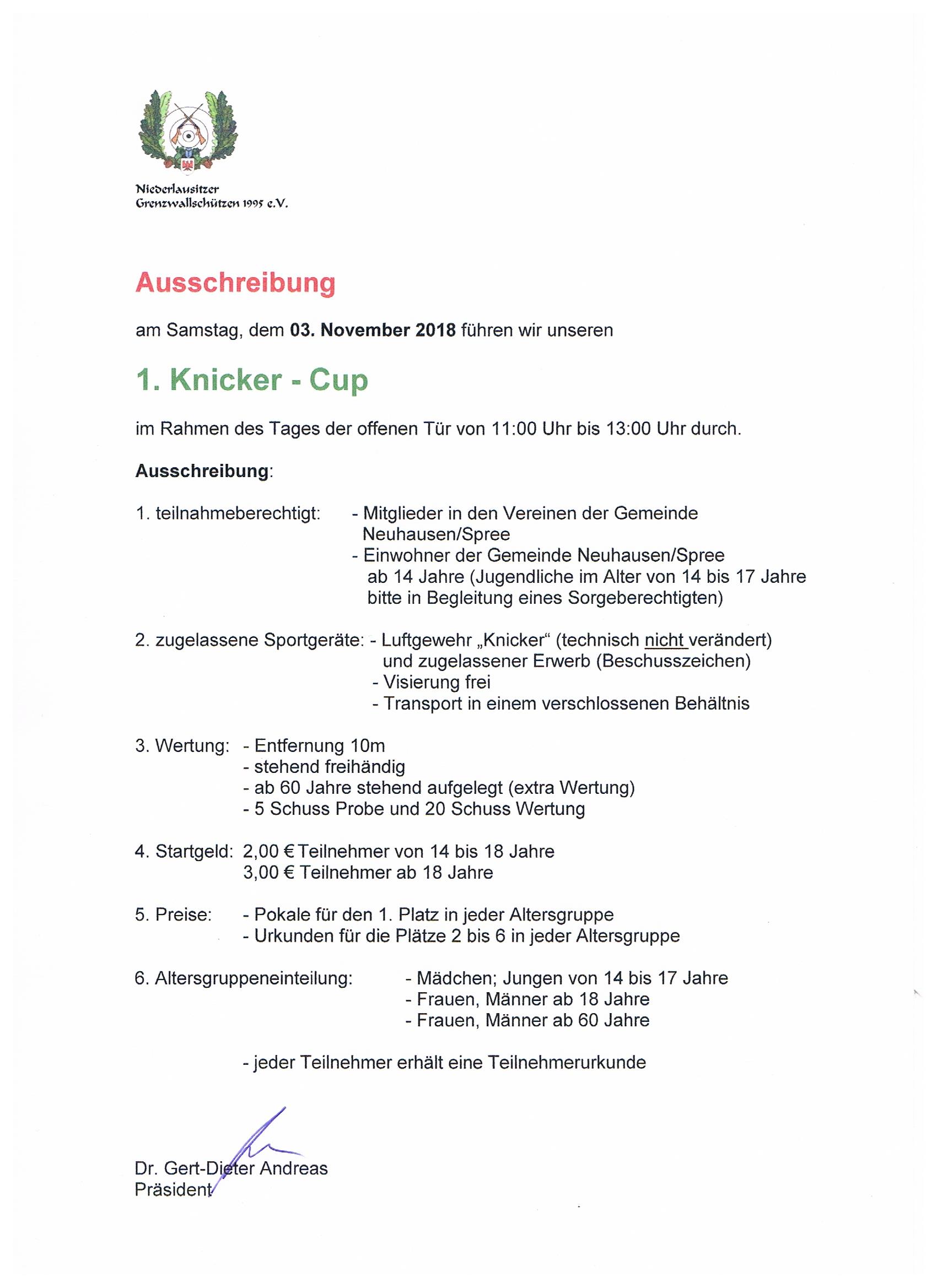 Kicker Cup 1 am 03.11.18